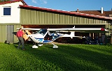Flug mit Leichtflugzeug