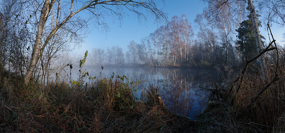 Herbststimmung an einem Moorsee